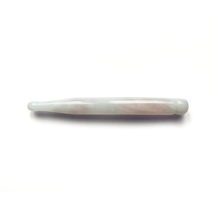 Rosa Quartz Akupressur Stick – naturlig sten til ansigtsmassage og Gua Sha