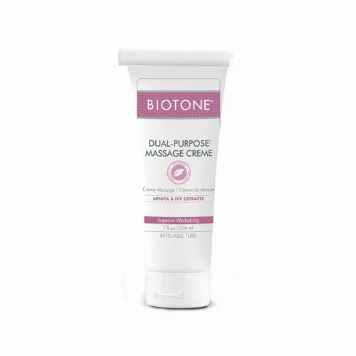 Dual-purpose massagecreme fra BIOTONE® – til alle massageteknikker