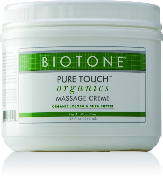 Pure Touch Organics massagecreme fra BIOTONE® – økologisk og hudvenlig