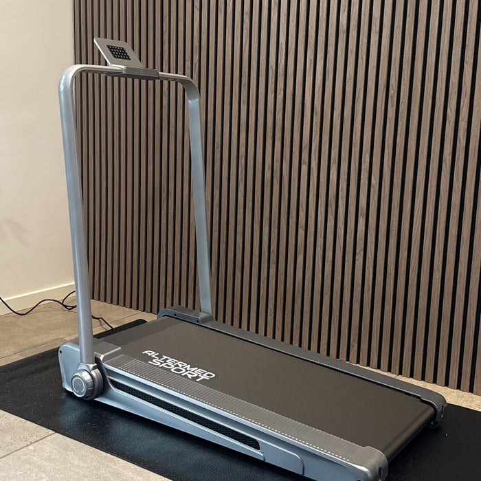 MoveFit incline gåbånd - med gelænder og 3 manuelle hældningsniveauer