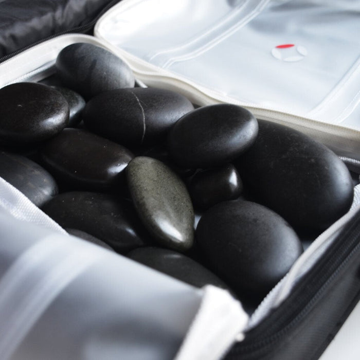 Vulsini hotstone varmetaske – effektiv opvarmning til massage på farten