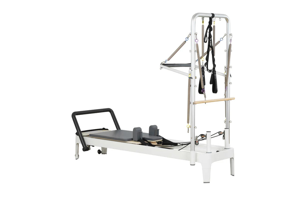 Altermed Master Reformer® med Tower – Professionel Pilates Reformer i Aluminium