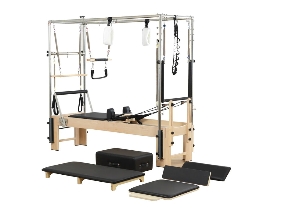 Elite Cadillac Reformer – 3-i-1 Pilates Reformer i Ahorn