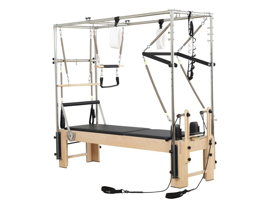 Elite Cadillac Reformer – 3-i-1 Pilates Reformer i Ahorn
