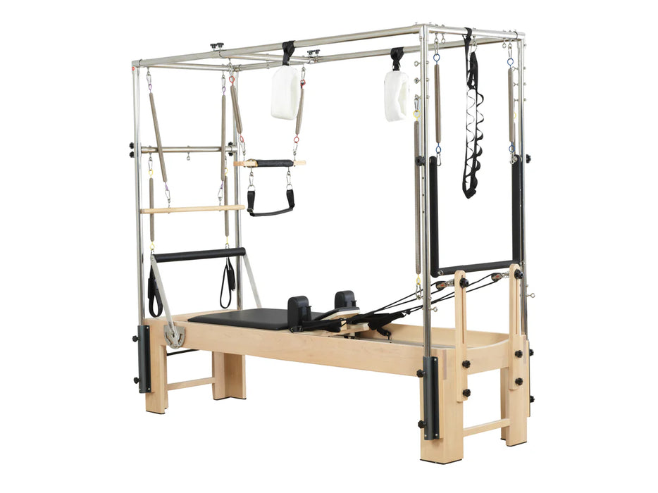 Elite Cadillac Reformer – 3-i-1 Pilates Reformer i Ahorn