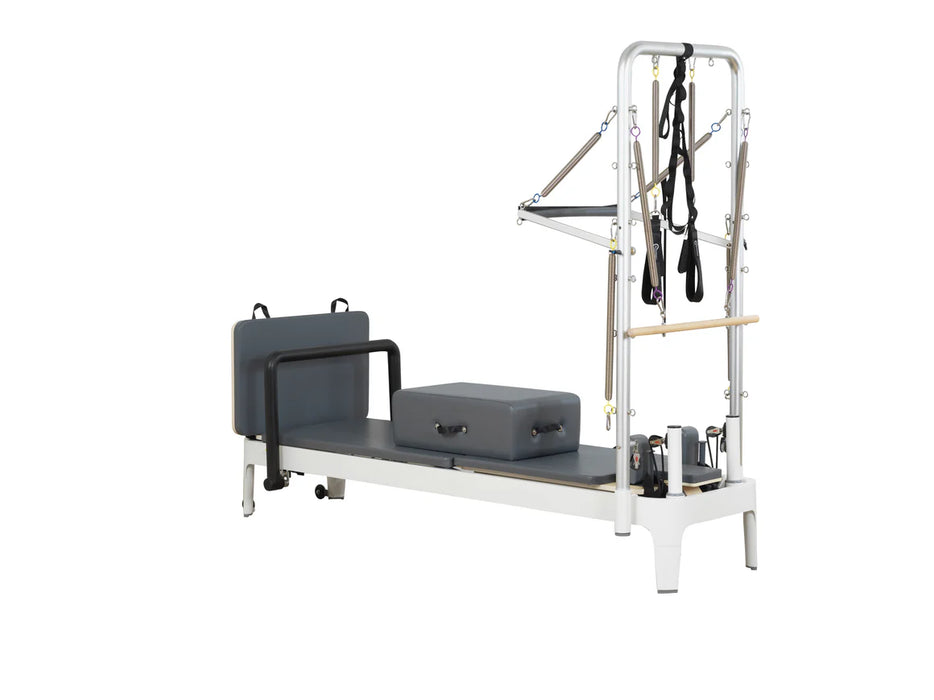 Altermed Master Reformer® med Tower – Professionel Pilates Reformer i Aluminium