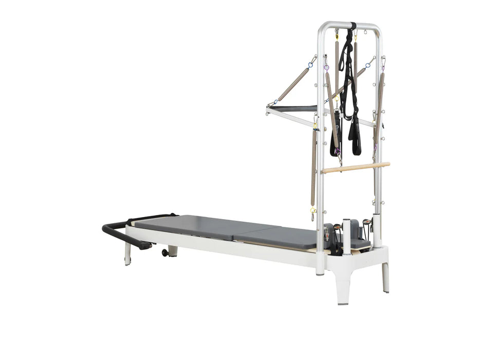 Altermed Master Reformer® med Tower – Professionel Pilates Reformer i Aluminium