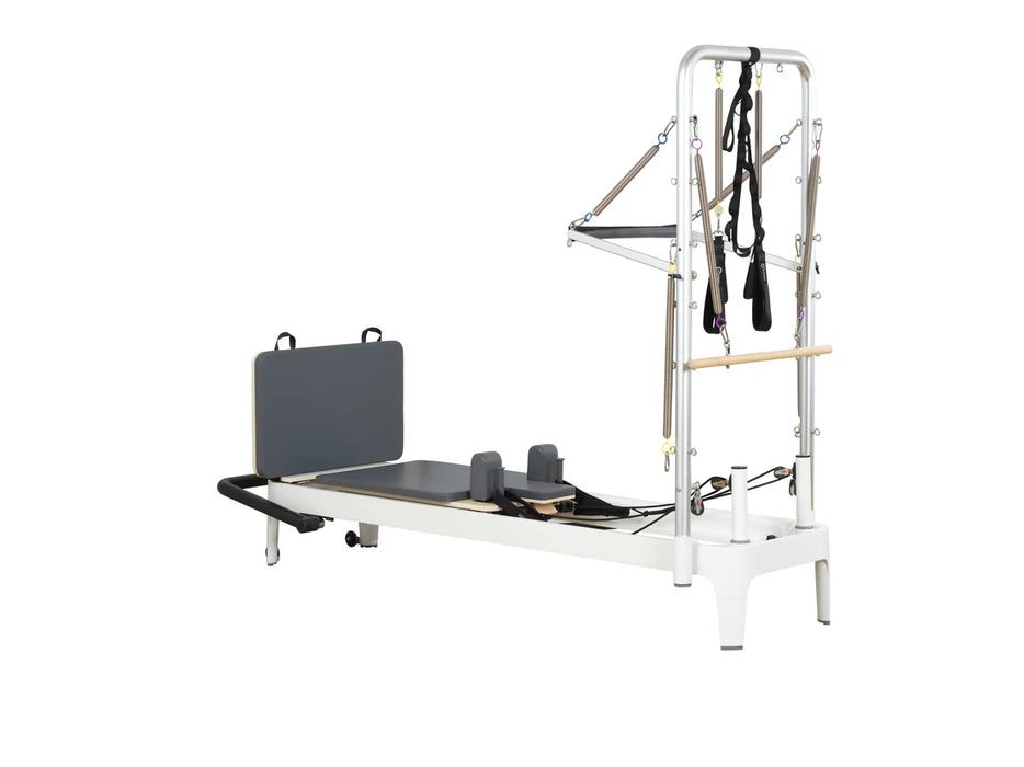 Altermed Master Reformer® med Tower – Professionel Pilates Reformer i Aluminium