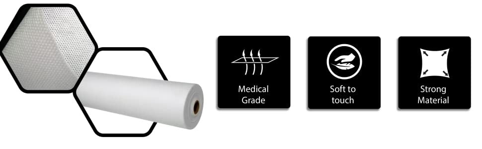 Engangslagen 30 gsm – 40 m rulle i 3 bredder, perforeret