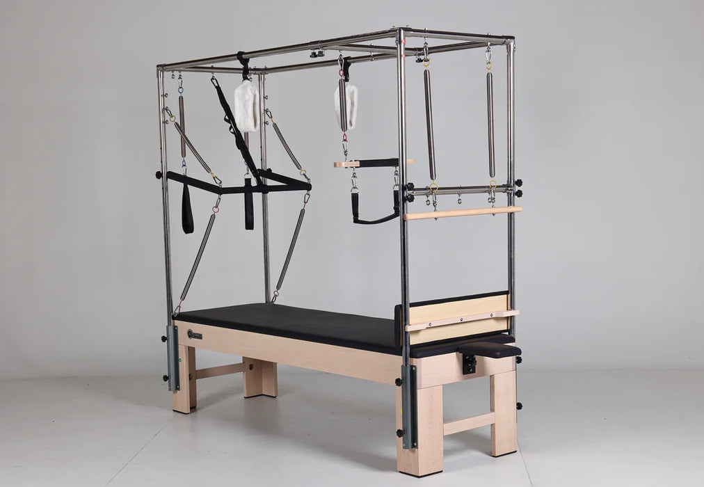 Elite Cadillac Reformer – 3-i-1 Pilates Reformer i Ahorn