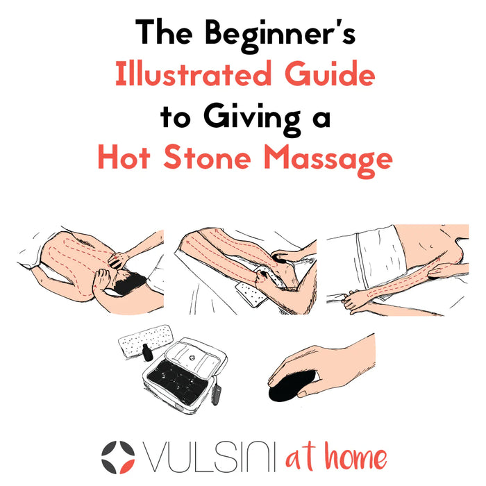 VULSINI At Home Kit – Introduktion til Hot Stone Massage