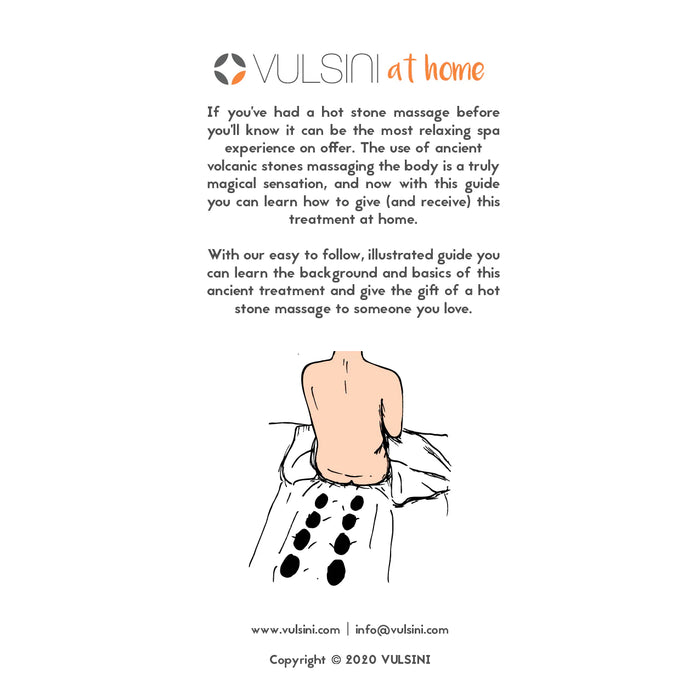 VULSINI At Home Kit – Introduktion til Hot Stone Massage