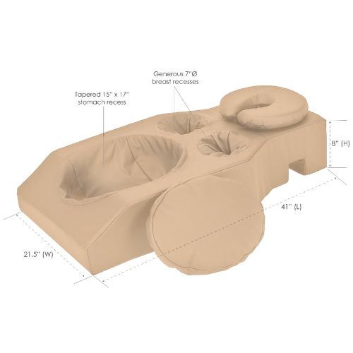 Earthlite Gravid hynde & hovedstøtte