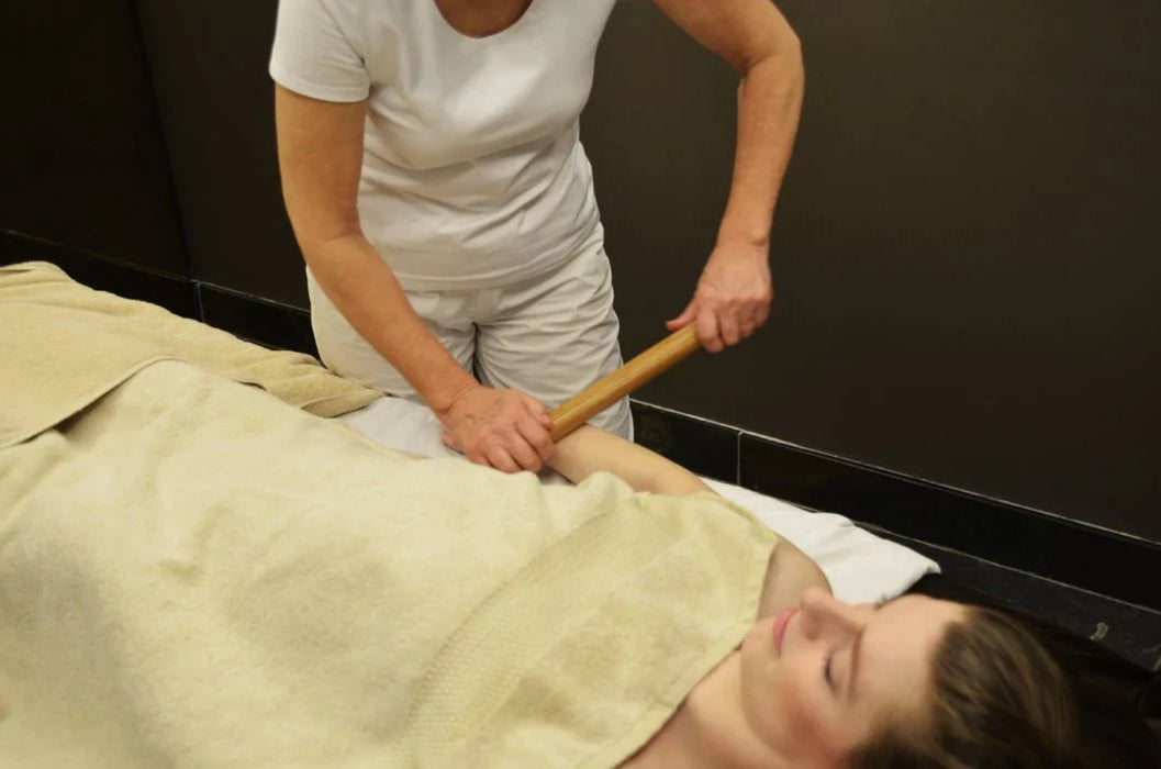 Vulsini bambuspinde sæt – 8 stk. til helkropsmassage
