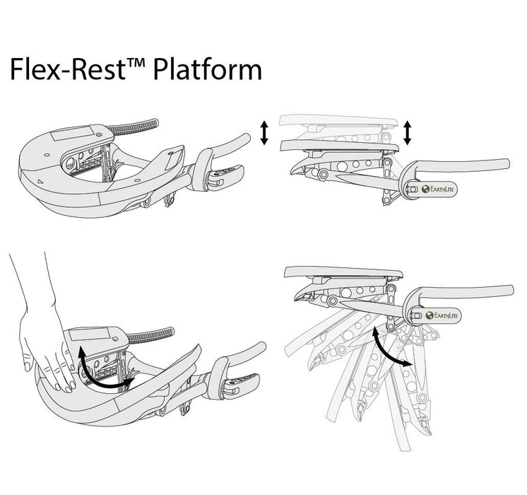 Earthlite<BR>Flex-Rest plattform